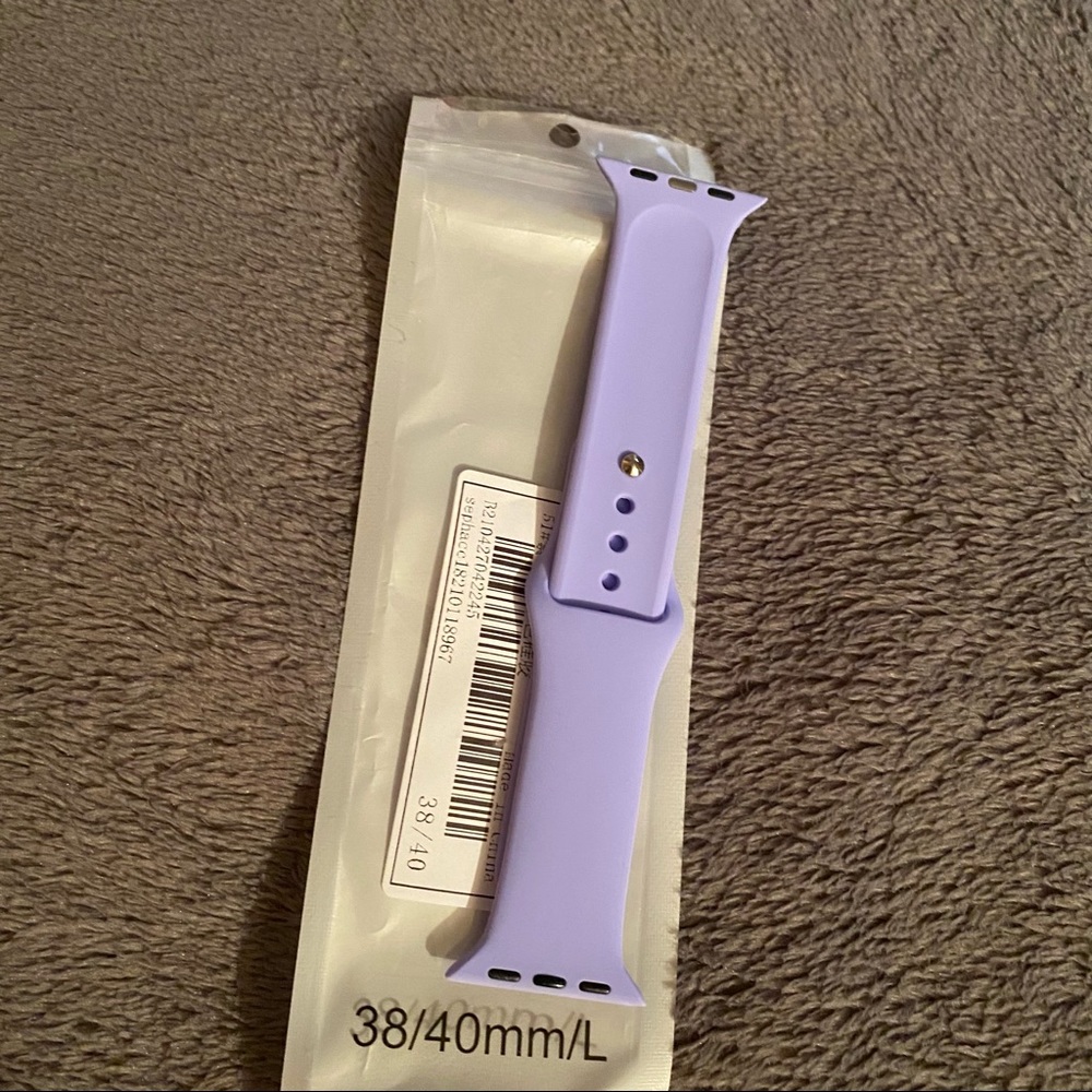 Apple Watch Purple Band 38/40mm/L
